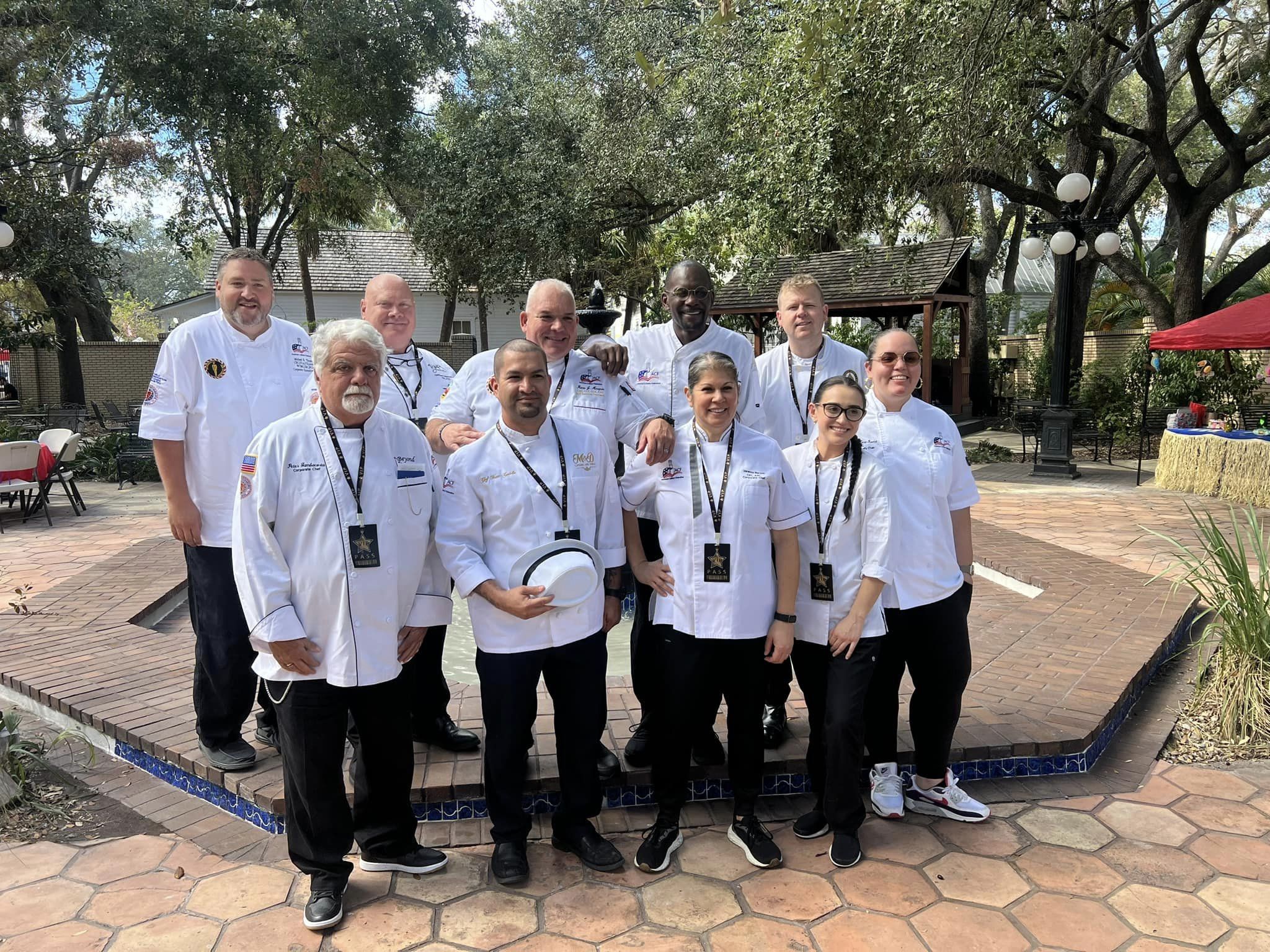 Vendor booth with Latin cuisine